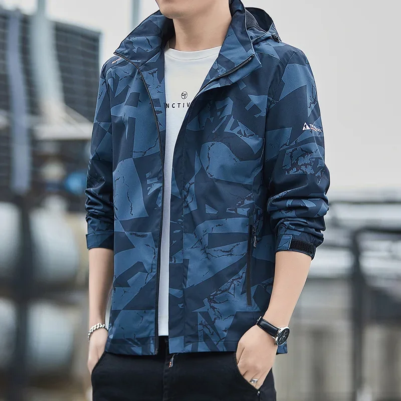 Windproof Jacket Softshell - 2026 가을 하이킹 재킷 남성용 소프트쉘