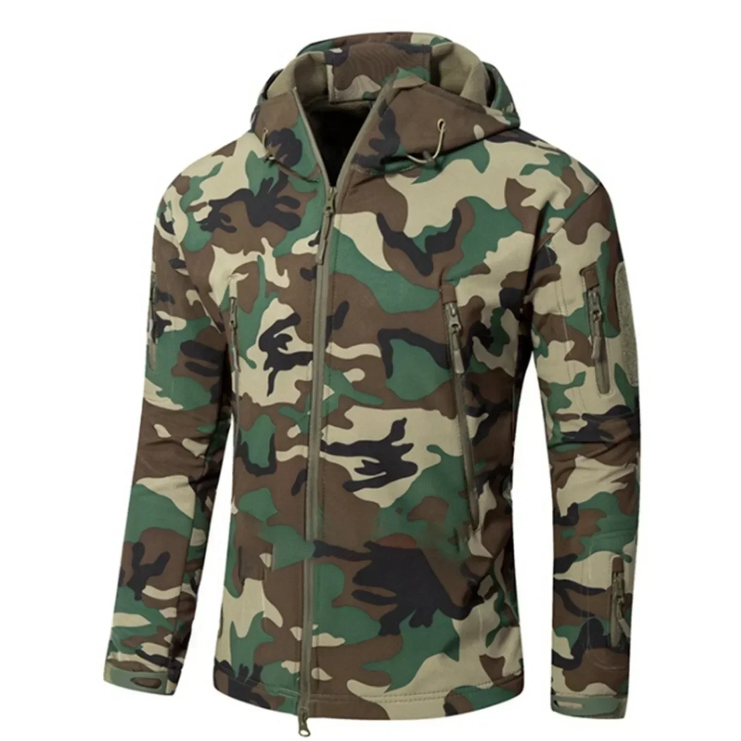 Windproof Jacket Softshell - 새로운 하이킹 재킷 가을 남성 위장