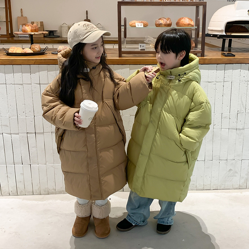 Winter Clothing Activity - 아동용 무릎 위 두꺼운 중간 길이