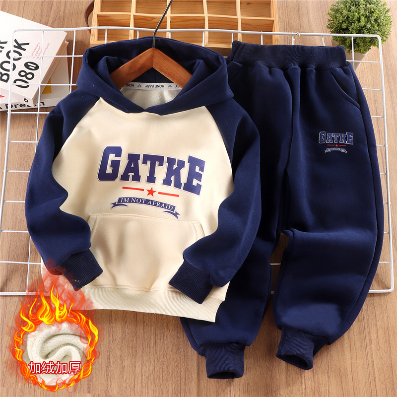 Winter Clothing Activity - 겨울 어린이 두꺼운 세트 어린이 벨벳