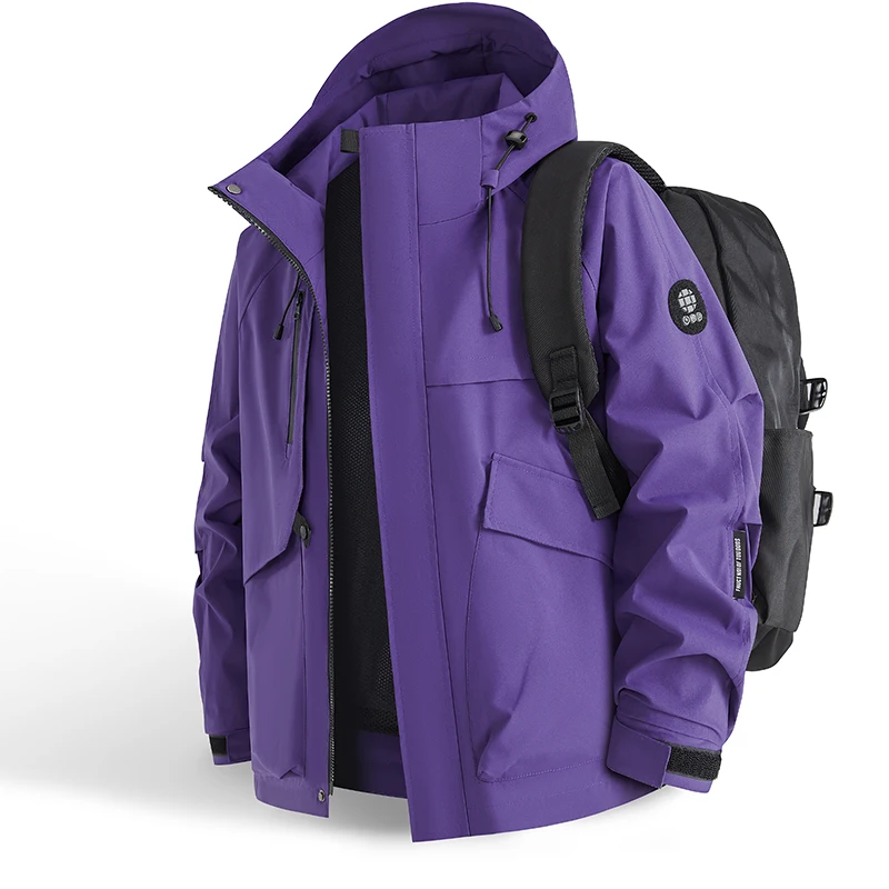 Windproof Jacket Softshell - 방수 자켓 남성 야외 하이킹 캠핑