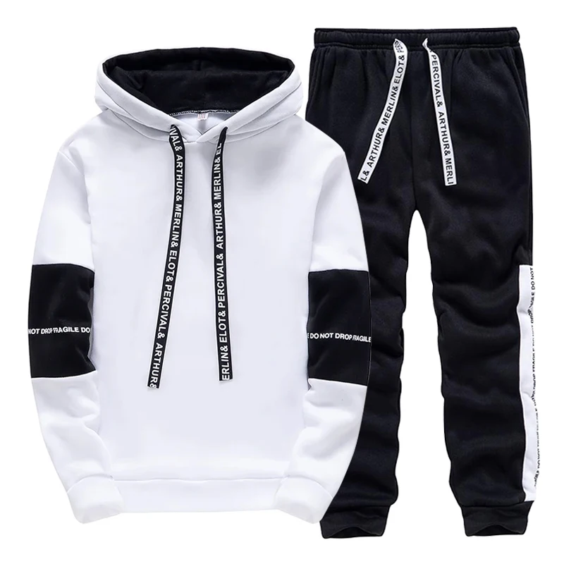 Winter Clothing Outdoor - 남성용 트랙수트 캐주얼 후드 스웨트셔츠 야외