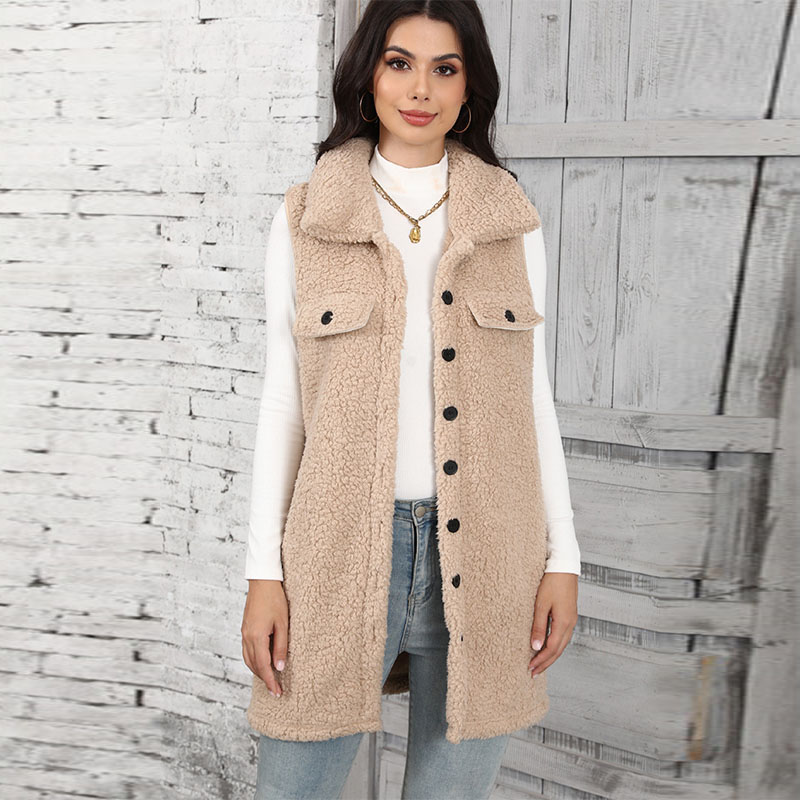 Winter Clothing On Sale Women'S - 여성용 양털 조끼 클래식 스타일 저렴한