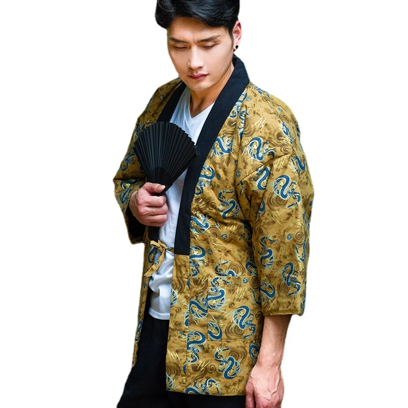 Traditional Winter Japanese Clothing - 기모노 겨울 하오리 남성 일본의 전통