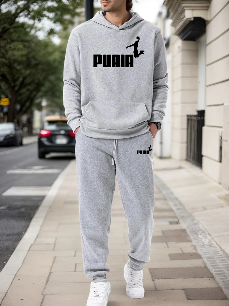 Winter Clothing Outdoor - 남성 세트/후드티/바지 2026 가을 겨울 캐주얼