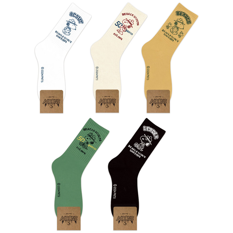 Winter Clothing Anime - 5pcs 스누피 새로운 프리미엄 스누피 양말