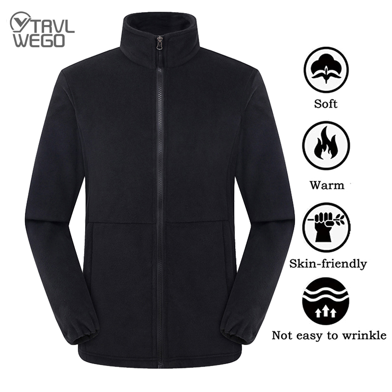 Windproof Jacket Softshell - TRVLWEGO 남성용 가을 겨울 자켓 따뜻한