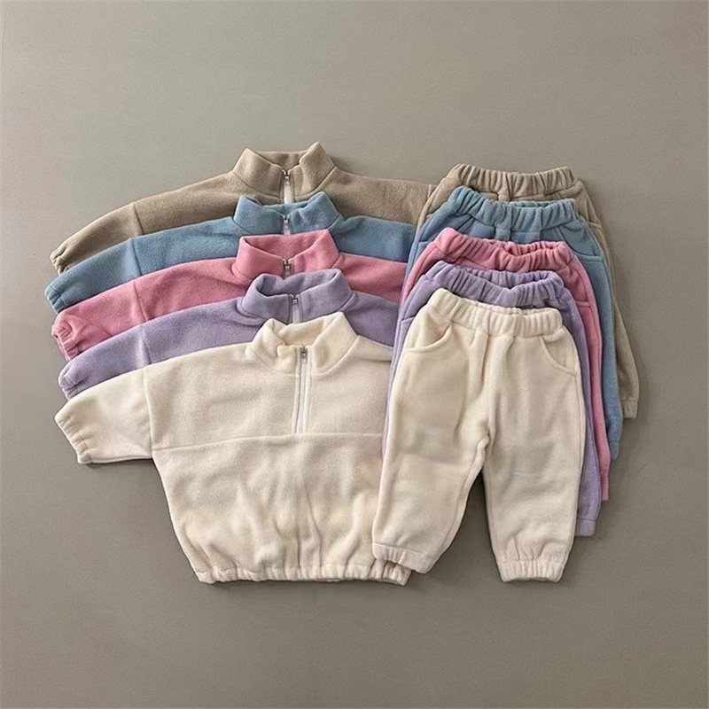 Winter Clothing Activity - 어린이 양털 따뜻한 세트 겨울 플러스
