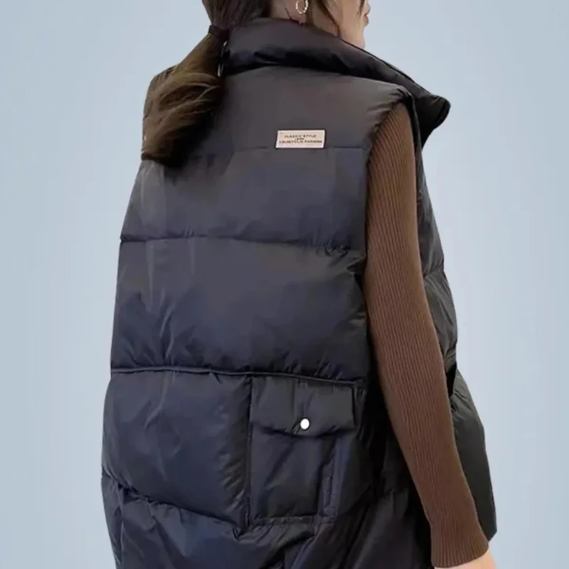 여성용 루즈 패딩 코튼 조끼, 따뜻하고 저렴한 젊음 코 - Winter Clothing On Sale Women'S 리뷰 및 가격