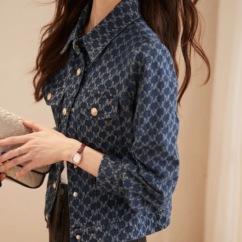 용수철 가을 그래픽 여성 청바지 코트, 카우걸 의류,  - Winter Clothing On Sale Women'S 리뷰 및 가격