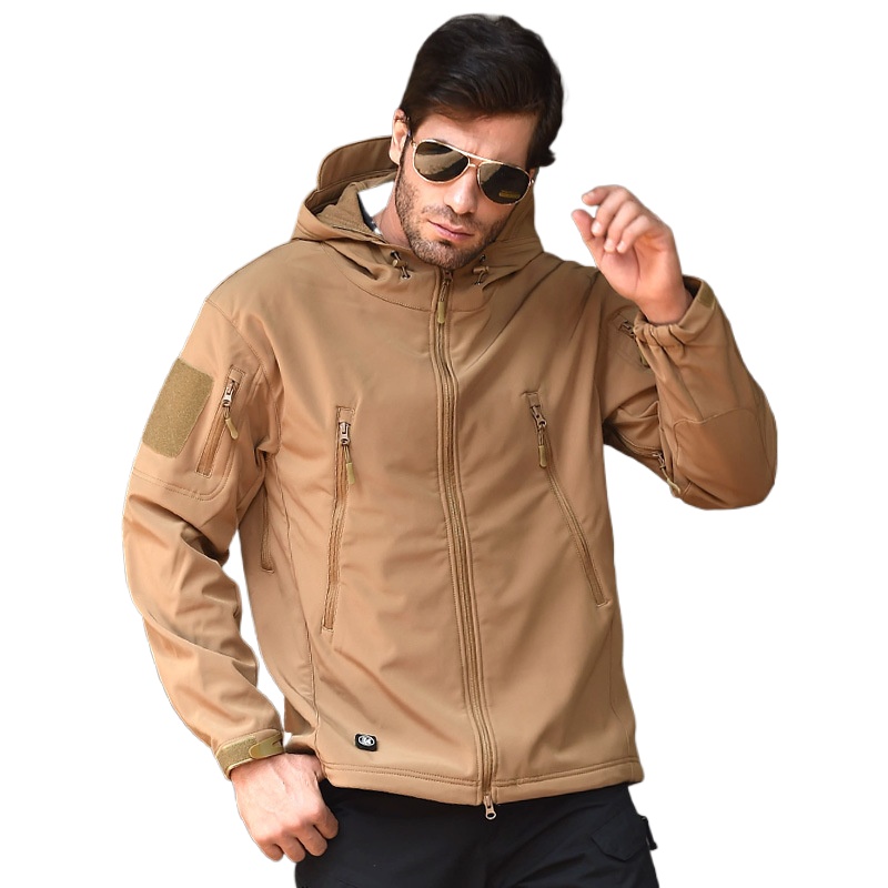 야외 활동 남성용 루즈핏 전술 후드 재킷, 겨드랑이 지 - Windproof Jacket Softshell 리뷰 및 가격