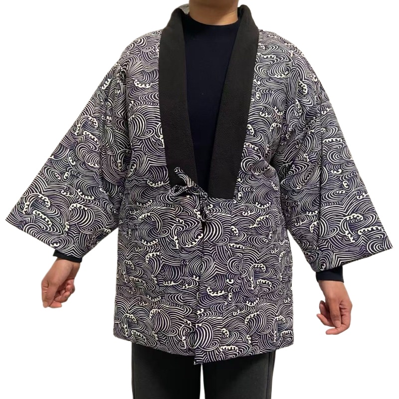 전통 일본식 한텐 자켓 유니섹스 겨울 기모노 코트 퀼트 - Traditional Winter Japanese Clothing 리뷰 및 가격