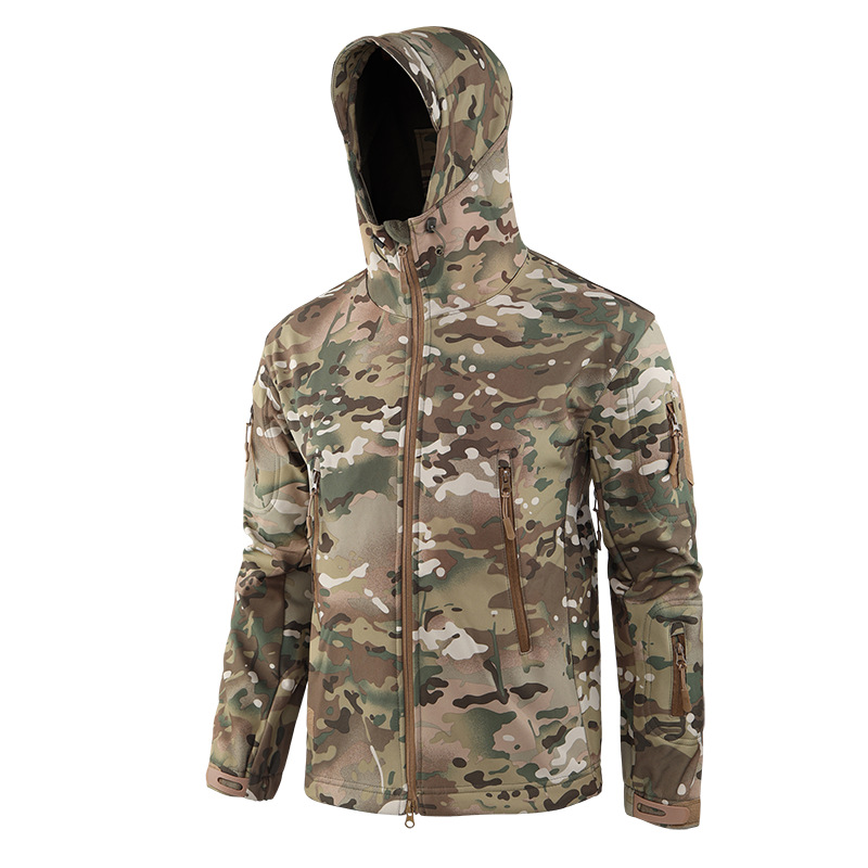 전술용 톰 남성용 아웃도어 어드벤처 위장 세트: 상어  - Windproof Jacket Softshell 리뷰 및 가격