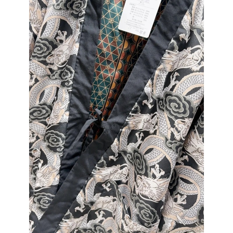 겨울 Hanten 코트 남성 여성 느슨한 레이스 업 일 - Traditional Winter Japanese Clothing 리뷰 및 가격