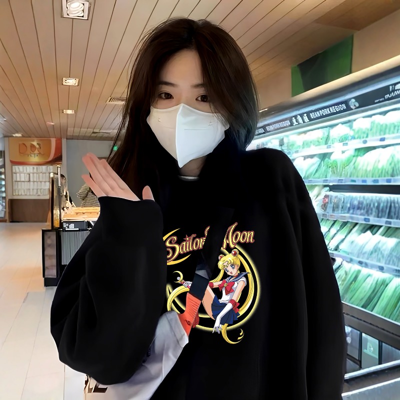 가을/겨울 신상 두꺼운 벨벳 여성 세일러문 전사 애니메 - Winter Clothing Anime 리뷰 및 가격