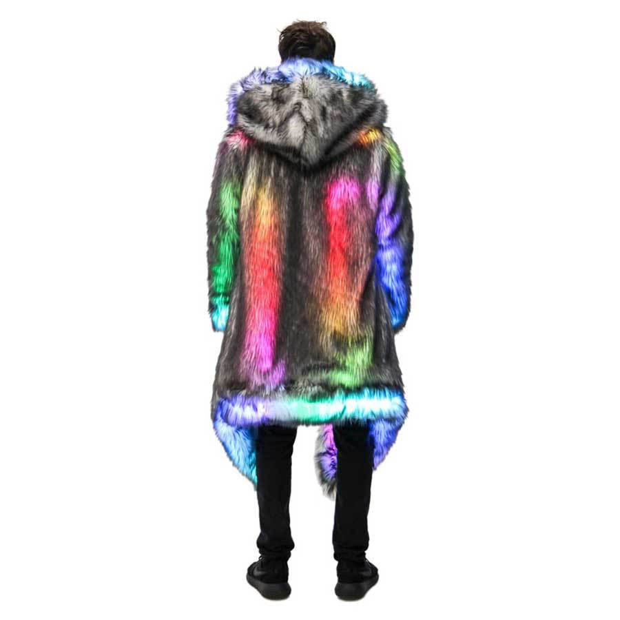 가짜 모피 코트 남자 후드 겉옷 편안한 두꺼운 겨울 따 - Winter Clothing Clearance 리뷰 및 가격
