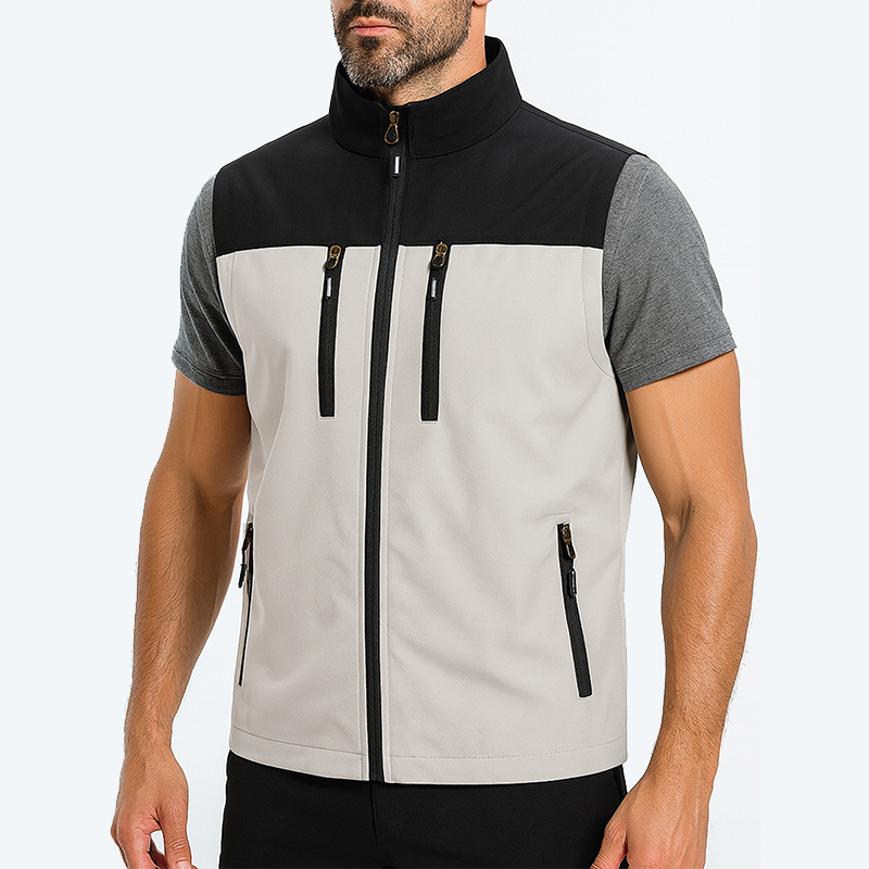 남성용 경량 소프트쉘 조끼 (지퍼 포켓, 방풍, 민소매 - Windproof Jacket Softshell 리뷰 및 가격