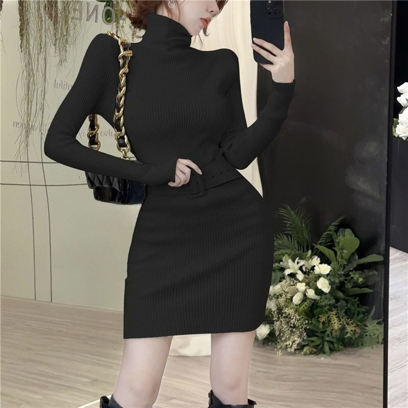 여성용 바디콘 터틀넥 숏 스키니 크로셰 드레스 세일 클 - Winter Clothing On Sale Women'S 리뷰 및 가격