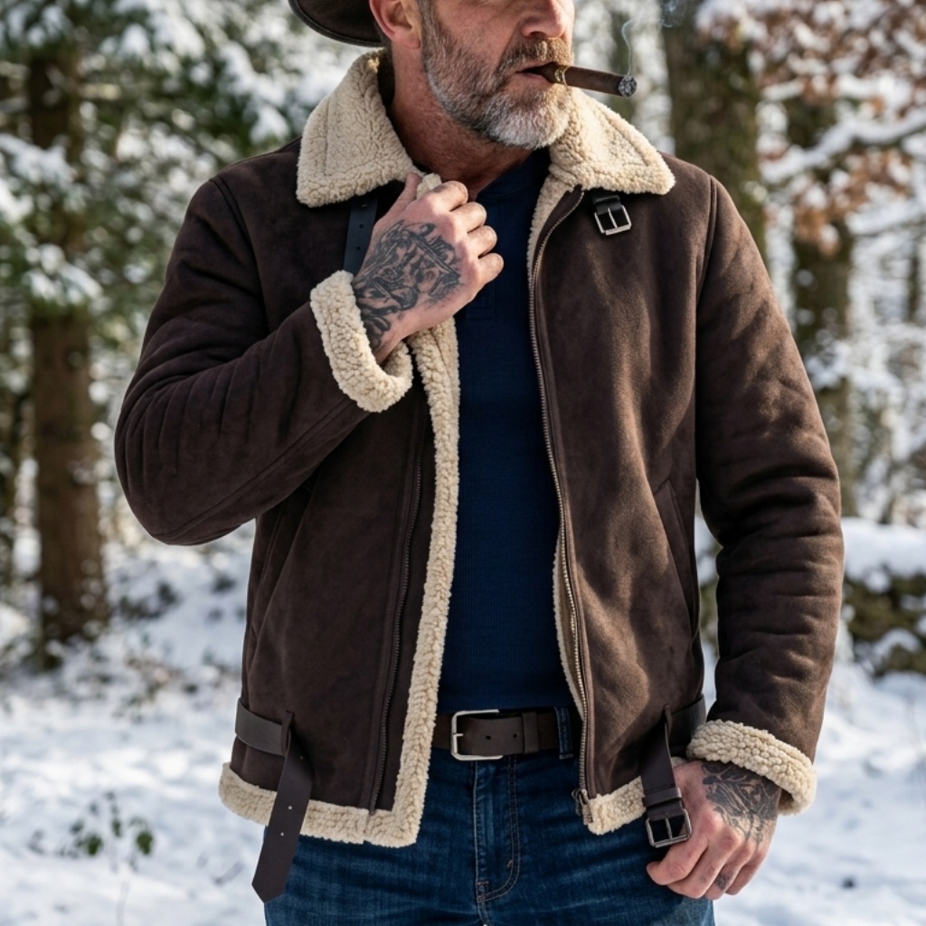 남성 겨울 인조 스웨이드 재킷 플리스 안감 따뜻한 플러 - Winter Clothing Clearance 리뷰 및 가격