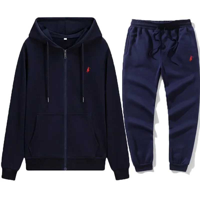 2026 남성 클래식 후드티 스포츠 바지 세트 가을 겨 - Winter Clothing For Men 리뷰 및 가격