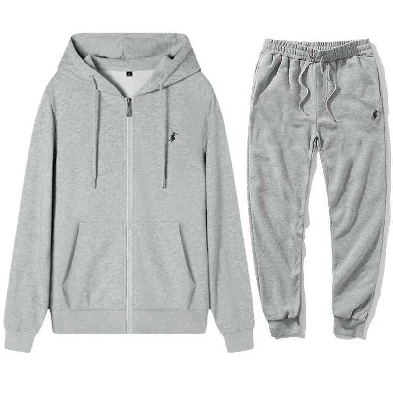 2026 남성 클래식 후드티 스포츠 바지 세트 가을 겨 - Winter Clothing For Men 리뷰 및 가격