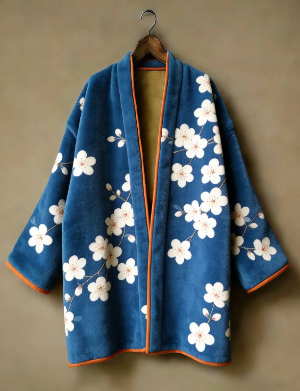 일본식 기모노 하오리 유카타 사무라이 남녀공용 프린트  - Traditional Winter Japanese Clothing 리뷰 및 가격