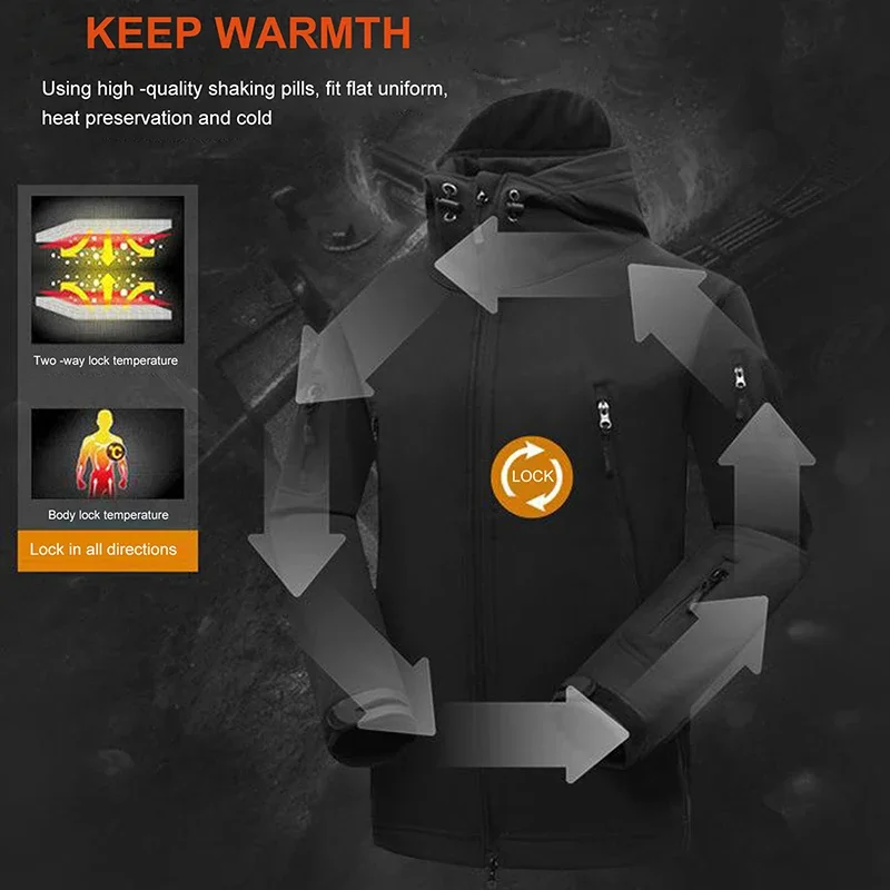 5XL 12가지 색상 아웃도어 팬 윈드브레이커 보온 샤 - Windproof Jacket Softshell 리뷰 및 가격