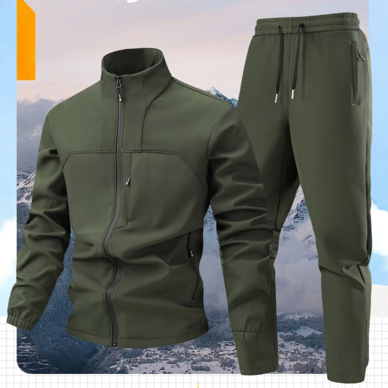 야외 방수 샤크 스킨 전술 세트 남성용 두꺼운 플리스  - Windproof Jacket Softshell 리뷰 및 가격