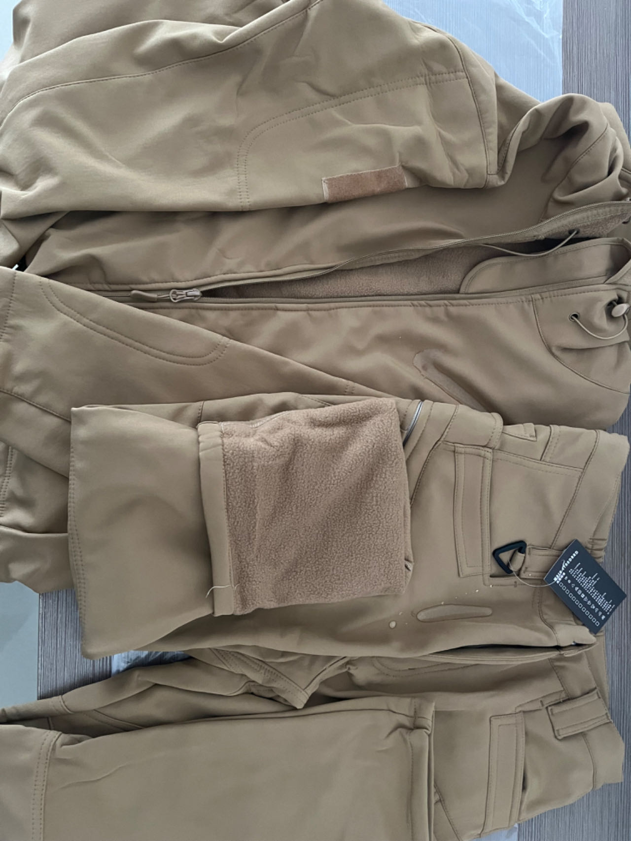 남자 군사 전술 겨울 가을 따뜻한 상어 가죽 양털 후드 - Windproof Jacket Softshell 리뷰 및 가격